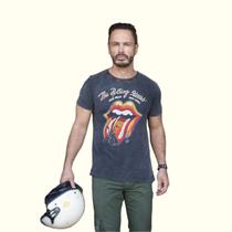 Camiseta Masculina Estampada Rolling Stones