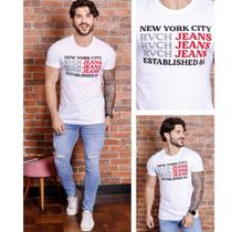 Camiseta Masculina Estampada Rvch Jeans Revanche - 113756