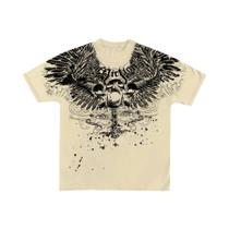 Camiseta Masculina Estilo Retrô Punk Hip Hop Com Estampa 3D Confortável E Respirável Verão 2025