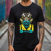 Camiseta Masculina Estilo Urbano Algodão Premium Camisa Série TV Skate Casual Lançamento Blusa para homens Serie Breaking Bad Camiseta Masculina Estilo Urbano Algodão Premium Camisa Série TV Skate Casual Lançamento Blusa para homens Serie Breaking Bad