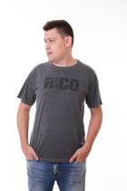 Camiseta Masculina Estonada Cinza Estampa Rico Sublime Camiseta Masculina Estonada Cinza Estampa Rico Sublime