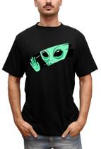 Camiseta Masculina Et Alien Verde Hello Camiseta Masculina Et Alien Verde Hello