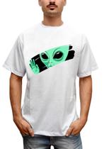 Camiseta Masculina Et Alien Verde Hello