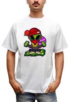 Camiseta Masculina ET Gangster Money Alienígena Dinheiro Camiseta Masculina ET Gangster Money Alienígena Dinheiro