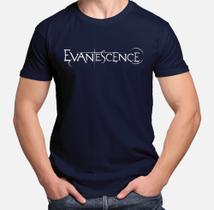 Camiseta Masculina Evanescence Frase Banda Show 100% Algodão Camiseta Masculina Evanescence Frase Banda Show 100% Algodão