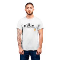Camiseta Masculina Evolução Cerveja Sextou Happy Hour Humor