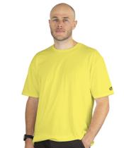 Camiseta Masculina Ez Black Algodão Egípcio Amarela Camiseta Masculina Ez Black Algodão Egípcio Amarela