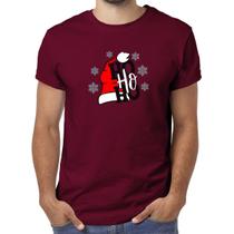 Camiseta Masculina Feliz Natal Algodão