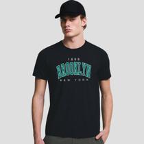 Camiseta Masculina Feminina Camisa Algodão Brookyln Confort Camiseta Masculina Feminina Camisa Algodão Brookyln Confort