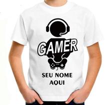 Camiseta Masculina Feminina Game Gamer Jogo 100% Algodão GMV09