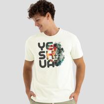 Camiseta Masculina Feminina Yeshua Camisa Jesus Malha Algodão Premium Camiseta Masculina Feminina Yeshua Camisa Jesus Malha Algodão Premium