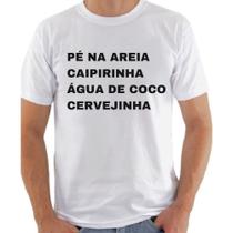 Camiseta Masculina Férias Praia Ceveja Camisa Masculina Da Moda