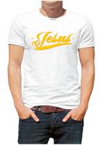 Camiseta masculina festa ano novo réveillon jesus cristo Camiseta masculina festa ano novo réveillon jesus cristo