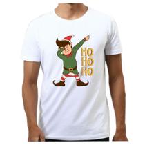Camiseta masculina festa feliz natal hohoho doende