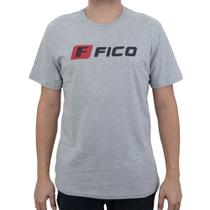 Camiseta Masculina Fico Cinza Mescla - 48623