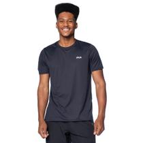Camiseta Masculina Fila Basic Sports II Preto/Prata Camiseta Masculina Fila Basic Sports II Preto/Prata