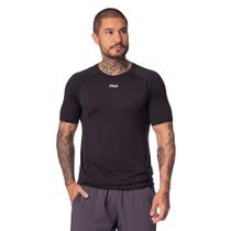 Camiseta Masculina Fila Bio II Preto Camiseta Masculina Fila Bio II Preto