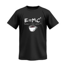 Camiseta Masculina Física EMC Coffe Café 100% Algodão Camisa Cores