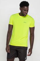 Camiseta Masculina Fitness Polo Wear Amarelo Claro
