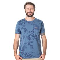 Camiseta Masculina Floral De Algodão Premium Manga Curta