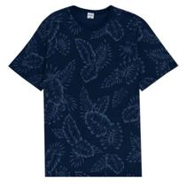 Camiseta Masculina Floral Plus Size Malwee Ref. 104185 Camiseta Masculina Floral Plus Size Malwee Ref. 104185
