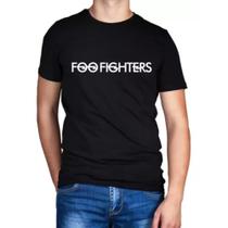 Camiseta Masculina Foo Fighters Banda De Rock 100% Algodão