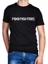 Camiseta Masculina Foo Fighters Banda De Rock 100% Algodão - JMV Personalizados