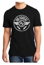 Camiseta Masculina Foo Fighters Banda Rock Camisa Algodão - SEMPRENALUTA