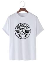 Camiseta Masculina Foo Fighters Banda Rock Camisa Algodão - SEMPRENALUTA