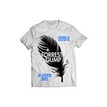 Camiseta Masculina Forrest Gump Cinema Camiseta Masculina Forrest Gump Cinema