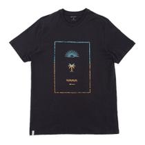 Camiseta Masculina FreeShirts Sunset Preto Camiseta Masculina FreeShirts Sunset Preto
