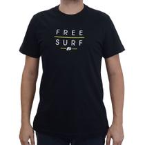 Camiseta Masculina Freesurf MC Dash Preta - 110405463 - Free Surf