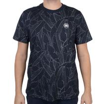 Camiseta Masculina Freesurf MC Estampada Left Preta - 110408