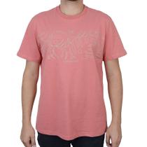 Camiseta Masculina FreeSurf MC Flower Goiaba - 110408 - Free Surf