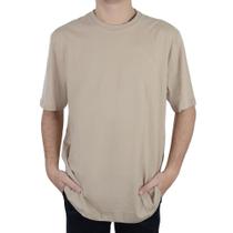 Camiseta Masculina Freesurf MC Plus Size Logo Cáqui - 110411