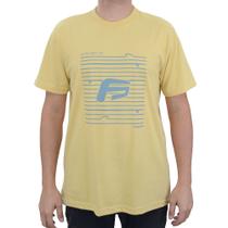 Camiseta Masculina Freesurf MC Shark Amarela - 110405450