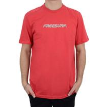 Camiseta Masculina Freesurf MC Vermelha - 1104