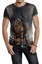 Camiseta Masculina Game Of Thrones Rick And Morty Ref:647