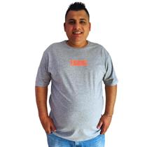 Camiseta Masculina Gangster Moda Plus Size Tamanho Grande