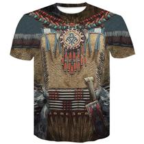 Camiseta masculina genérica Camisas de jérsei com gola redonda e manga curta