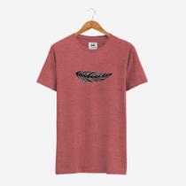 Camiseta Masculina Goiaba Mesclada Pena RACCON Camiseta Masculina Goiaba Mesclada Pena RACCON