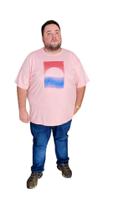 Camiseta Masculina Gola Careca Plus Size 100% Algodão Camiseta Masculina Gola Careca Plus Size 100% Algodão