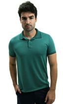 Camiseta Masculina Gola Polo Ixória Verde Prime Viscose Luxo Camiseta Masculina Gola Polo Ixória Verde Prime Viscose Luxo