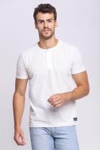 Camiseta Masculina Gola Portuguesa Polo Wear Off White