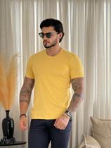 Camiseta Masculina Gola Redonda 100% Algodão Básica Lisa Conforto Durável Camiseta Masculina Gola Redonda 100% Algodão Básica Lisa Conforto Durável