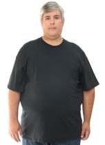 Camiseta Masculina Gola Redonda Tradicional Clássica Plus Size Tamanho Especial g4 g5 g6 Linha Premium