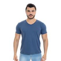 Camiseta Masculina Gola V 100% Algodão Yacht Master 110001B