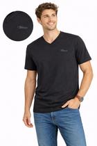 Camiseta Masculina Gola V Mescla Premium Confortável Casual Manga Curta Camiseta Masculina Gola V Mescla Premium Confortável Casual Manga Curta