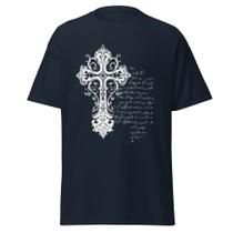 Camiseta Masculina Gothic Azul Marinho P