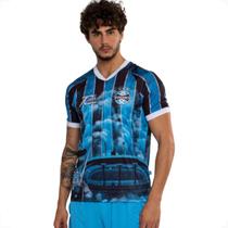 Camiseta Masculina Grêmio 70 Anos Olímpico Monumental Camiseta Masculina Grêmio 70 Anos Olímpico Monumental